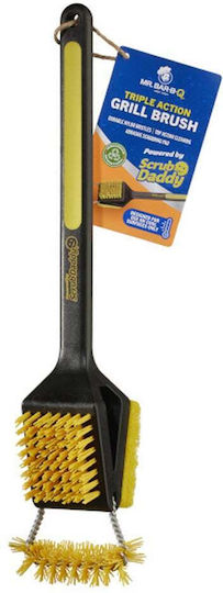 Βούρτσα Καθαρισμού Ψησταριάς Scrub Daddy Mr Bar-b-q Triple Action Grill Brush
