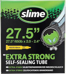 Slime Cameră de aer pentru anvelopă de bicicletă Self-sealing Bicycle Inner Tube 27.5" 650b X 1.5-2.3" Presta Pv 48mm 30023