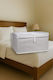 SteweHome Storage Box for Clothes / Blanket/Duvet in Grey Colour 60x40x30cm 3pcs