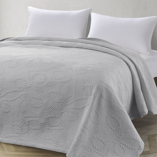 Beauty Home Decke Einlagig 170x270cm Grau