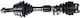 Half Axle Alfa 156 1.9 Jtd 01-06 Left 46308025