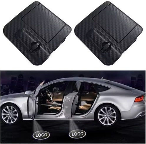Set of Car Door Welcome Projectors Mercedes Logo 2 Pcs W05297-3