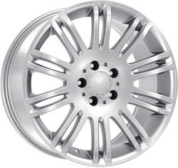 Mercedes-Benz Ζάντες Αλουμινίου Αυτοκινήτου ET38 Silver Machined Face