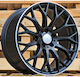 Mercedes-Benz Aluminum Car Wheels ET40 Matt Black