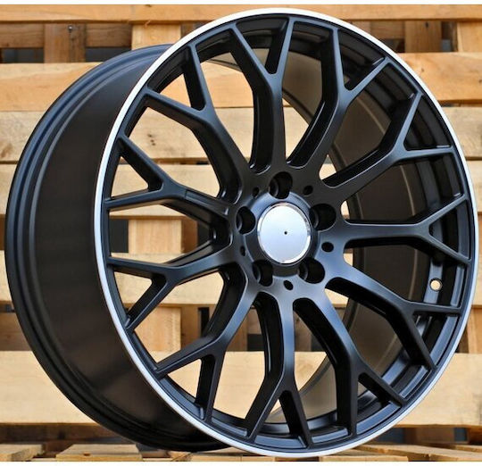 Mercedes-Benz Aluminum Car Wheels ET40 Matt Black