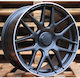 Mercedes-Benz Aluminum Car Wheels Matt Black