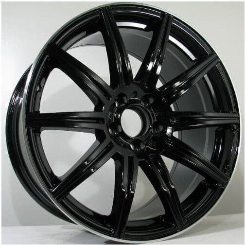 Mercedes-Benz Ζάντες Αλουμινίου Αυτοκινήτου ET43 Black Gloss
