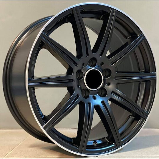 Mercedes-Benz Aluminum Car Wheels Matt Black