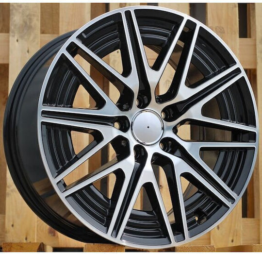 Mercedes-Benz Ζάντες Αλουμινίου Αυτοκινήτου ET40 Black Face Machined