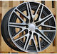 Mercedes-Benz Aluminum Car Wheels ET43 Black Face Machined