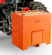 Vevor Ballast Box Κατηγορία 3 Σημείων Tractor Ballast Χωρητικότητας 363 Kg Τυπικό Δέκτη Κοτσαδόρου 55 Mm Βαρέως Τύπου Χάλυβα 0,14 M³ Μεγάλου Όγκου Ανθεκτικό Εξάρτημα Φορτωτή Συρόμενη Πόρτα Πορτοκαλί
