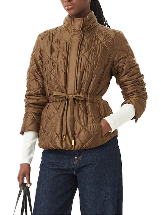Michael Kors Μπουφάν Puffer Καφέ