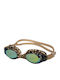 Vaquita Kids Swimming Goggles With Anti-Glare Blue Lenses