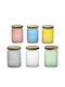 ArteLibre General Use Glass Jar with Lid Transparent 700ml 1 Piece
