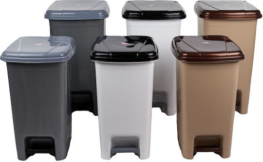 Klikareto Coș Plastic Bej 60lt