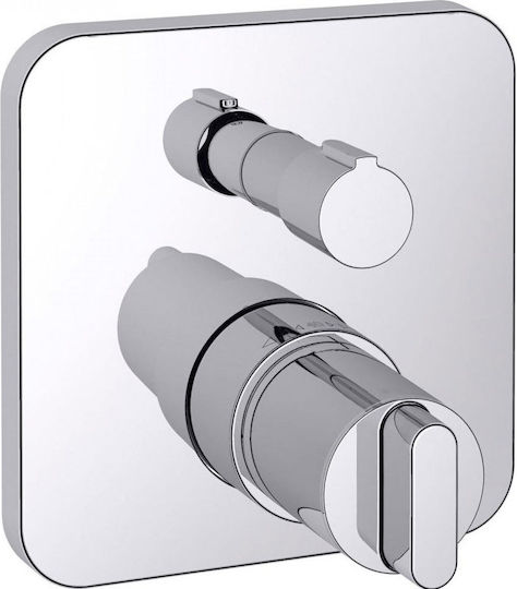 Ideal Standard Built-In Faucet Mixer for Shower 1 Exit Silver