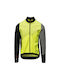 Radvik Herren Fahrrad-Windbreaker-Jacken Langarm Schwarz