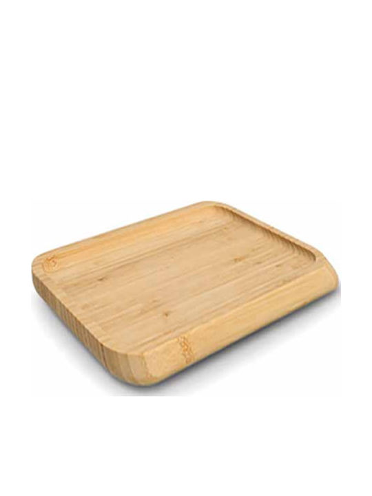 Shallow Square Serving Plate 24.6x24.6cm