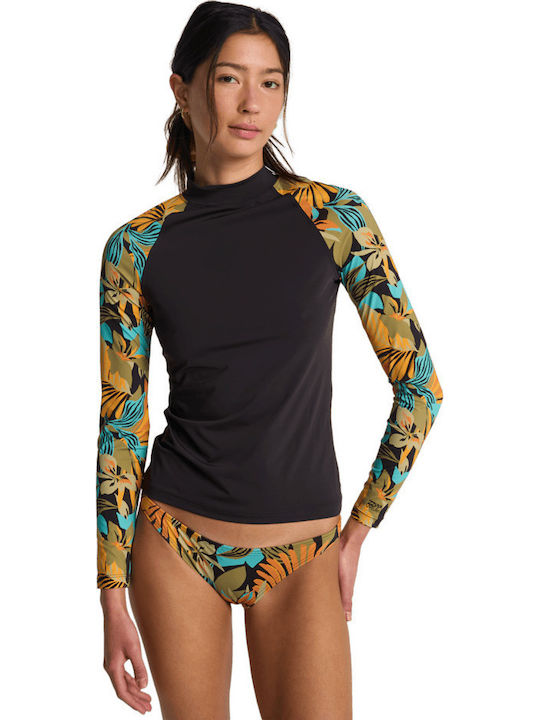 Billabong UPF 50+ Αντηλιακή Μπλούζα Μαύρη Billabong UPF 50+ Αντηλιακή Μπλούζα Μαύρη