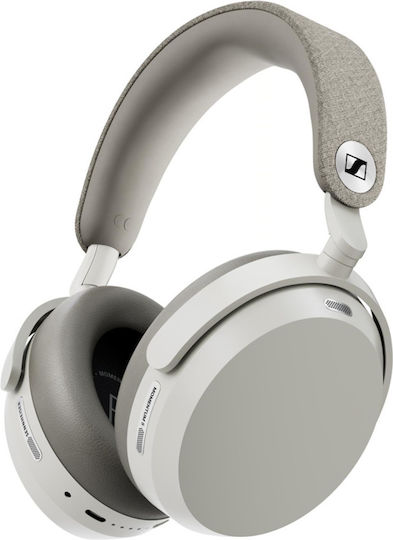 Sennheiser Momentum Wireless 5 Over Ear Headphones with 57 Hours Playing Time and Quick Charge White