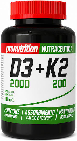 ProNutrition D3+K2 Vitamin for Immune Support & Bone Health 1900mg 120 Capsules