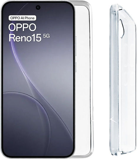 Volte-tel Oppo Reno15 5g 6.59" Slimcolor Air TPU Full Camera Protection Transparent