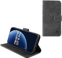 Lime Essential Handyhülle Realme GT 8 Pro 5G 6.79 Zoll Magnet Buch Stand Clip Grau Lime Essential Handyhülle Realme GT 8 Pro 5G 6.79 Zoll Magnet Buch Stand Clip Grau
