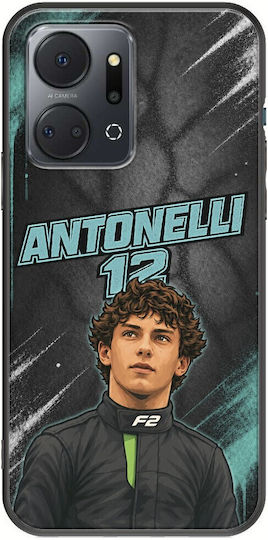 Husă Pole Position Collection Kimi Antonelli Honor X7a Black TPU Neagră Silicon