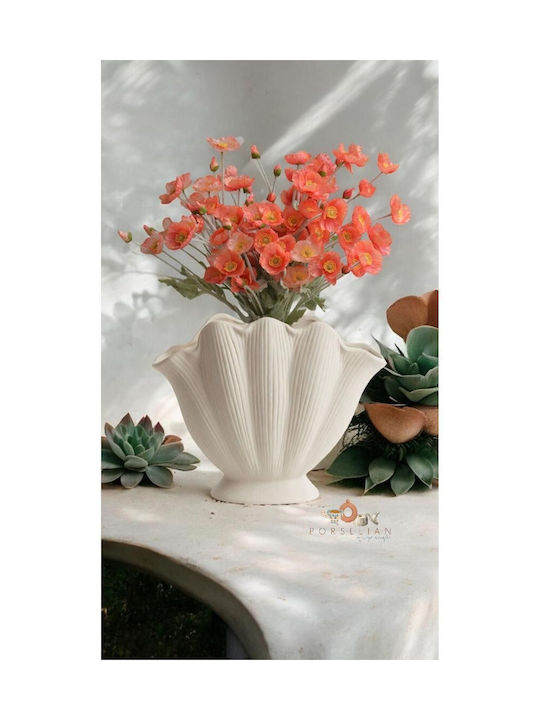 SteweHome Set Ecru Decorative Vases