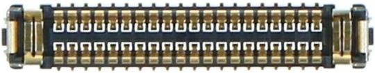 Conector FPC Încărcare USB 40 pini Original Pe Placa Principală Pentru iPhone XR Apple