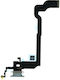 Apple Iphone X Charging Flex Cable Connector Grey Oem