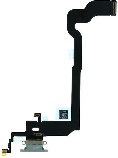 Apple Iphone X Charging Flex Cable Connector Grey Oem