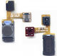 Samsung Galaxy Ace Ohrhörer Flex-Kabel + Sensor Original