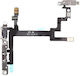 Apple Iphone 5 Power Key Flex-cable + Volume Key Metal Parts Original