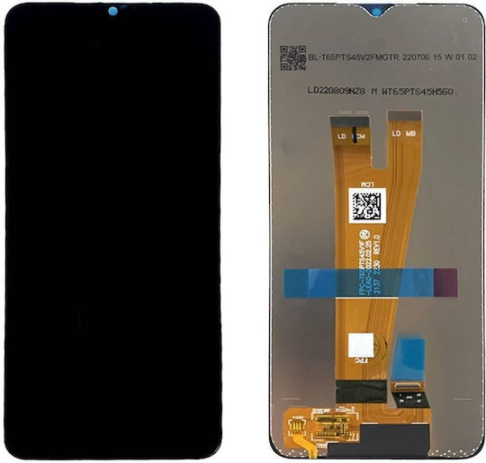 Samsung A045f Galaxy A04 LCD fără ramă cu mecanism tactil Negru OEM