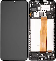 Samsung A125f Galaxy A12 Lcd Touch Black Frame Oem