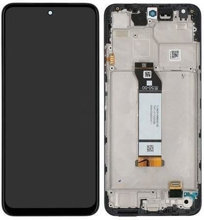 Xiaomi Redmi Note 10 5G LCD Сензорен Черен С Рамка OEM