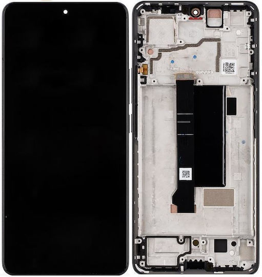 Xiaomi Poco X6 5g Lcd + Touch + Frame Black Oem