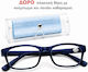 Panora Reading Glasses +2.50 In Blue Colour 14818