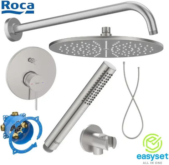 Roca 50SM0+A5B3950SM0 за Душ Сив