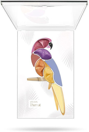 Pupa Parrot Παλέτα με Σκιές Ματιών σε Στερεή Μορφή 14.8gr