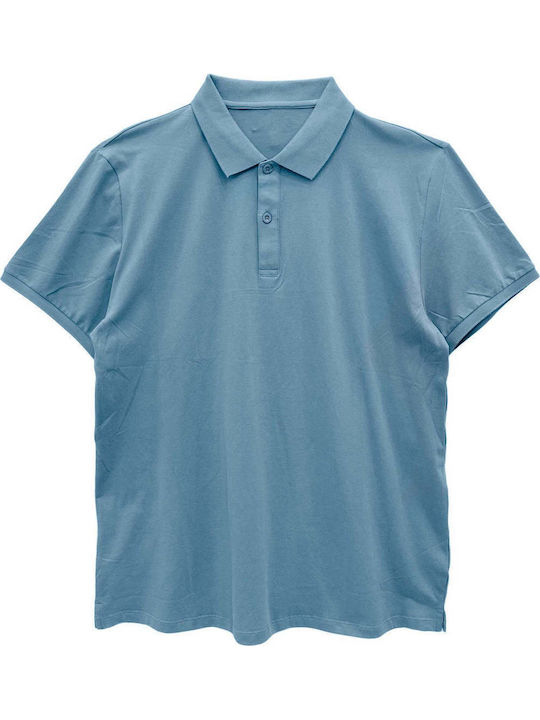 Ansin Polo Μπλούζα Γαλάζια
