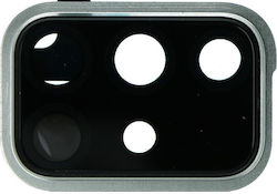 Samsung A715f A716f Galaxy A71 Ramă Lentilă Cameră Spate Argintie Originală