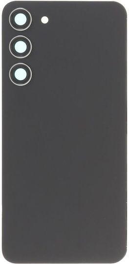 Samsung Galaxy S23 Plus Battery Cover + Adhesive + Camera Lens Phantom Black Oem