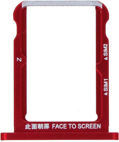 Xiaomi Mi A2 Sim Card Tray Red Original