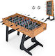 Costway Standing Football Table Wooden Foldable