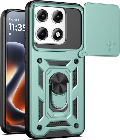 Techsuit Camshield Back Cover Πράσινο (Motorola Edge 70 Pro)