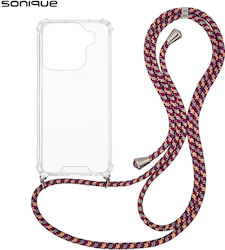 Silicone Case With Cord Sonique Armor Clear Opp...