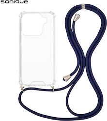 Silicone Case Cord Sonique Armor Clear Oppo Fin...
