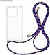 Silicone Case Cord Sonique Armor Clear Motorola...